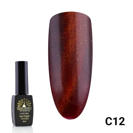 Oja Semipermanenta Cat Eye 8 ml, 12, TPO Free