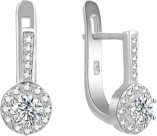 Beneto Cercei din argint cu cristale AGUC1835