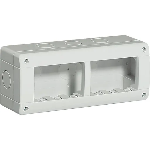 Doza aplicata 6(3+3) module IP40 Bticino Living Light 24406