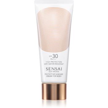 Sensai Silky Bronze crema de corp pentru protectie solara SPF 30 150 ml