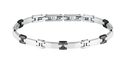 Morellato Brățară bicoloră atemporală din oțel pentru bărbați Motown SALS101