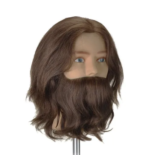 Cap de Manechin DNA - 100% Par Natural INDIAN - Barbat