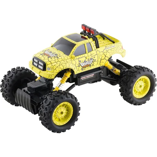 Mașină Buddy Toys BRC 14.612 RC Rock Climber cu telecomandă, galben