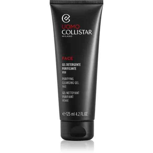 Collistar Uomo Purifying Cleansing Gel Face gel de curățare faciale 125 ml