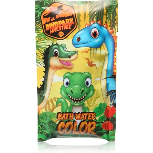 Accentra DINOPARK ADVENTURE ingredient pentru baie care își schimbă culoarea pentru copii 80 g