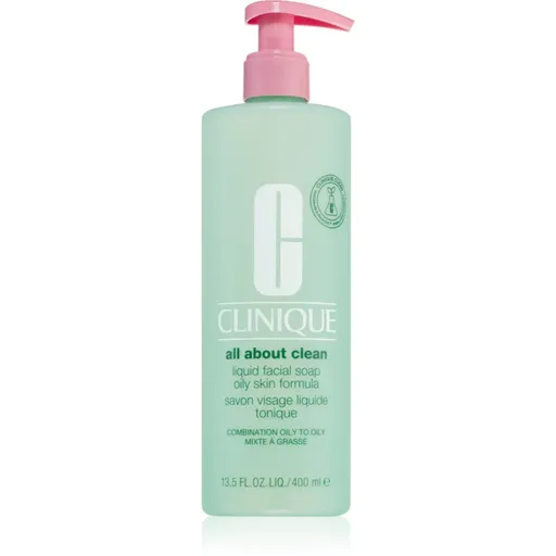 Clinique Liquid Facial Soap Oily Skin Formula săpun lichid pentru ten gras și mixt 400 ml