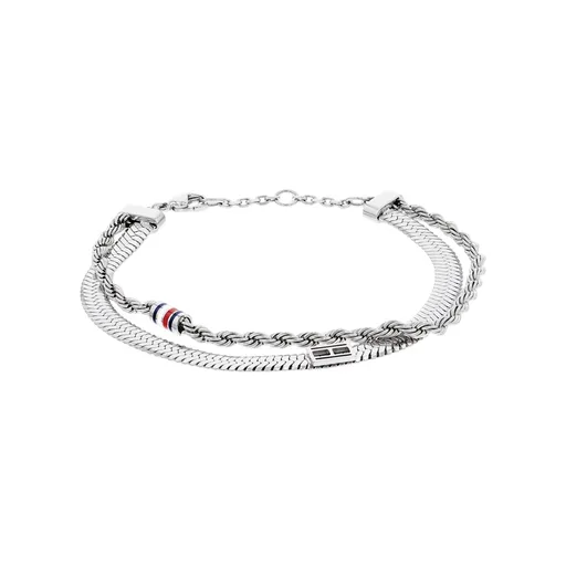 Tommy Hilfiger Brățară dublă din oțel Layered 2780981