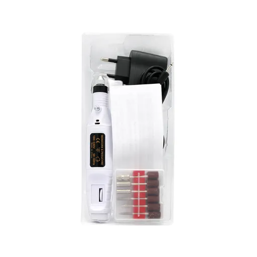 Freza / Pila Electrica Unghii, 15W, 10000 rpm, White