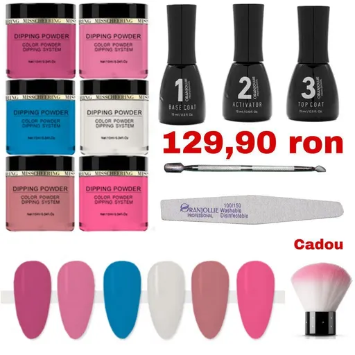 Kit Dipping Powder 02 Oranjollie