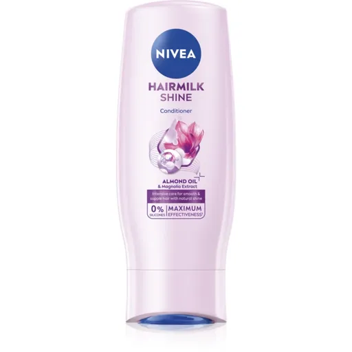 NIVEA Hairmilk Natural Shine balsam de îngrijire 200 ml