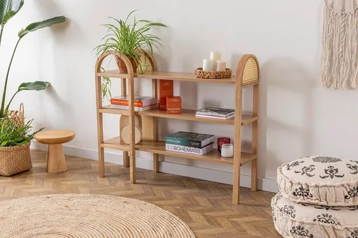 Dulap, Hanah Home, Nala 90, 110x90x30 cm, Natural