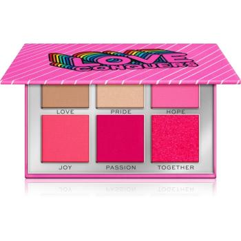 Makeup Revolution Power Shadow Palette paletă cu farduri de ochi culoare Love Conquers 6,6 g