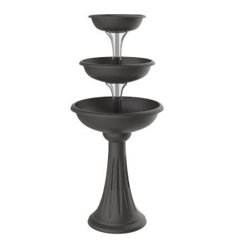 Cascadă flori Trevy gri, 50 x 114 cm, gri