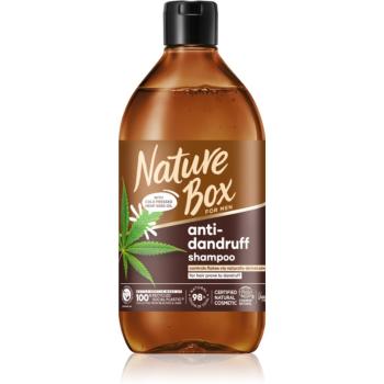 Nature Box Hemp Seed sampon anti-matreata 3 in 1 pentru bărbați 385 ml