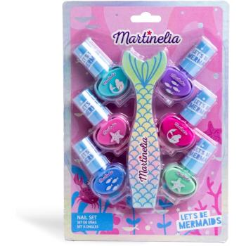 Martinelia Let´s be Mermaid Nails szett körmökre gyermekeknek 3+