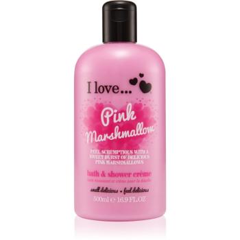 I love... Pink Marshmallow cremă de duș și baie 500 ml