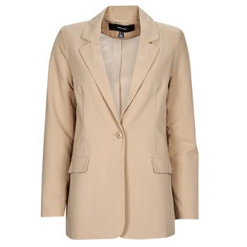 Vero Moda  VMZELDA L/S BLAZER NOOS  Bundy Béžová