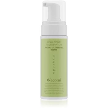 Nacomi Rich & Comfy spuma de curatat efect regenerator Avocado 150 ml