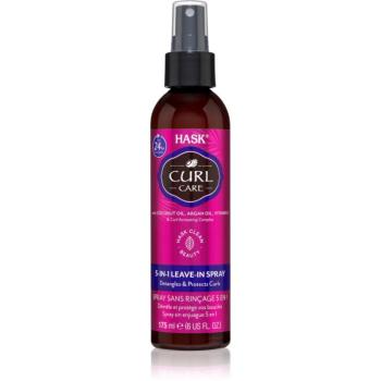 HASK Curl Care spray care nu necesita clatire pentru par ondulat si cret 175 ml