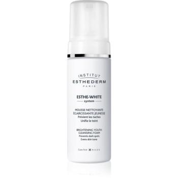 Institut Esthederm Esthe White Brightening Youth Cleansing Foam spuma de curatat cu efect de albire 150 ml