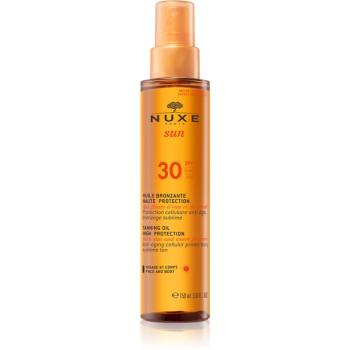 Nuxe Sun ulei pentru plaja SPF 30 150 ml