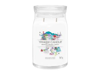 Yankee Candle Lumânare aromatică Signature în sticlă mare Magical Bright Lights 567 g