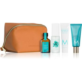 Moroccanoil Body Seturi pentru voiaj pentru corp si par (aqua) 4 buc