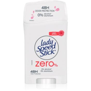 Lady Speed Stick Zero Fresh Rose Petals deodorant fără conținut săruri de aluminiu 40 g