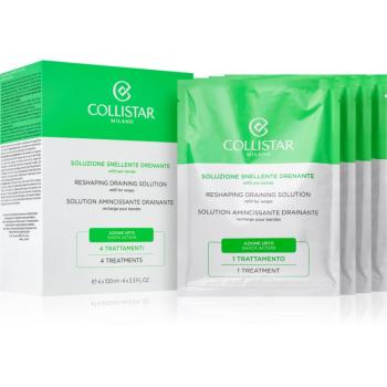 Collistar Reshaping Draining Solution Refill For Wraps bandaje termo anti-celulită Refil 4x100 ml