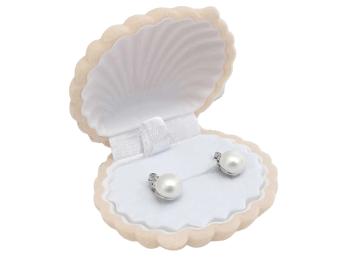 JK Box Cutie de cadou pentru cercei Scoică GD-7/A20