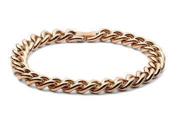 Daniel Wellington Brățară distinctivă placată cu aur pentru femei Chunky Chain DW00400847