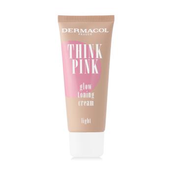 Dermacol Cremă tonifiantă iluminatoare Think Pink (Glow Toning Cream) 30 ml 1 Light