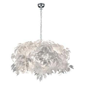 Pendant Leavy fehér, tollas függőlámpa, magasság 150 cm - Trio