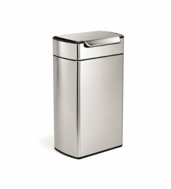 Simplehuman Coș de gunoi cu pedală superioară, 40 l, 40 l