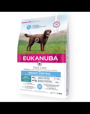 EUKANUBA Daily Care Adult Large Weight Control Chicken 2,3 kg hrana caini talie mare, cu pui