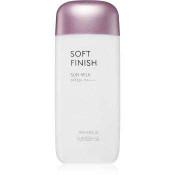 Missha All Around Safe Block Soft Finish fluid pentru uniformizare SPF 50+ 70 ml