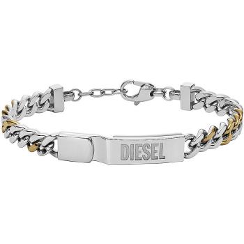 Diesel Brățară bicoloră din oțel pentru bărbați DX1457931