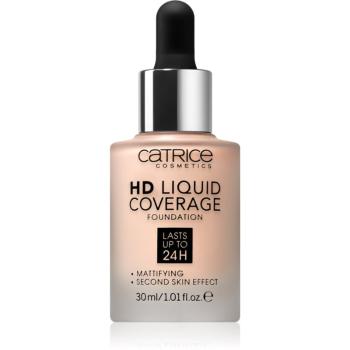 Catrice HD Liquid Coverage make up culoare 002 Porcelain Beige 30 ml