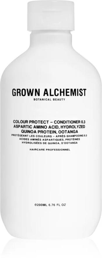 Grown Alchemist Balsam pentru păr vopsit Aspartic Amino Acid, Hydrolyzed Quinoa Protein, Ootanga (Colour Protect Conditioner) 200 ml