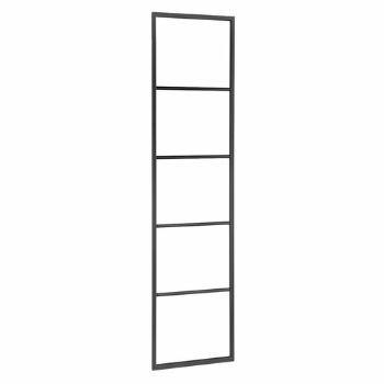 SAPHO Ska551 Ska suport pentru prosoape 42 x 170 x2 cm, negru mat