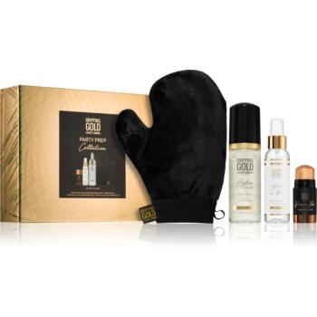 Dripping Gold Party Prep set cadou cu efect autobronzant