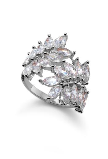 Oliver Weber Inel luxos cu pietre de zircon cubic Sheaf 41184 54 mm