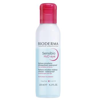 Bioderma Demachiant micelar bifazic Sensibio H2O Eye (Biphasic Micellar Machiaj Remover) 125 ml