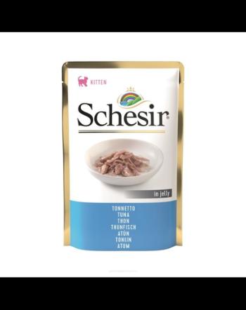 SCHESIR Hrana umeda pentru pisoi, cu ton, 85 g