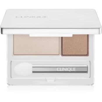 Clinique All About Shadow™ Duo duo oční stíny odstín Ivory Bisque/Bronze Satin - Shimmer 1,7 g