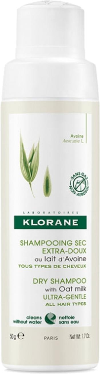 Klorane Șampon uscat pentru toate tipurile de păr Lapte de ovăz (Dry Shampoo) 50 g