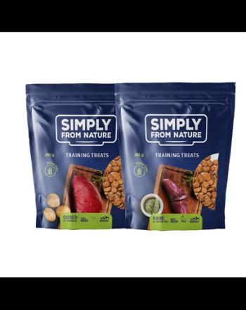 SIMPLY FROM NATURE Recompense pentru dresajul cainilor SET 300 g x 2 buc.