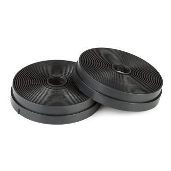 Klarstein Filtru cu cărbune activ pentru hota Skyfall Smart, 17,5 x 3,5 cm (Ø x V), negru