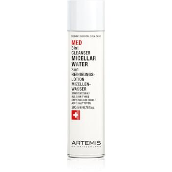 ARTEMIS MED 3in1 Cleanser apă micelară pentru curățare blânda pentru fata si zona ochilor 200 ml