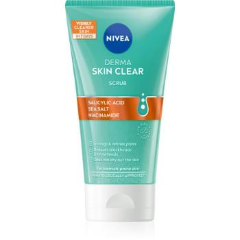 Nivea Derma Skin Clear demachiant cu efect de peenling 150 ml